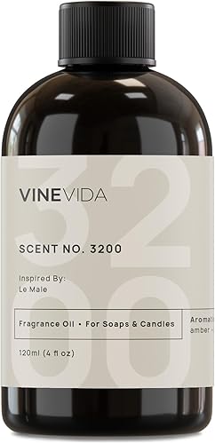 VINEVIDA Jean Paul Gaultier Le Male Aceite de fragancia para fabricación de jabón para fabricación de velas, aceites de perfume, velas de soja,