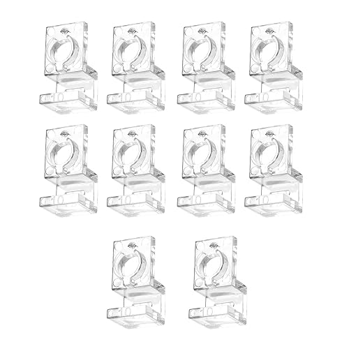 10 Soportes de Tapa de Acuario para Peceras, Soporte de Acrílico para Tanques de Peces