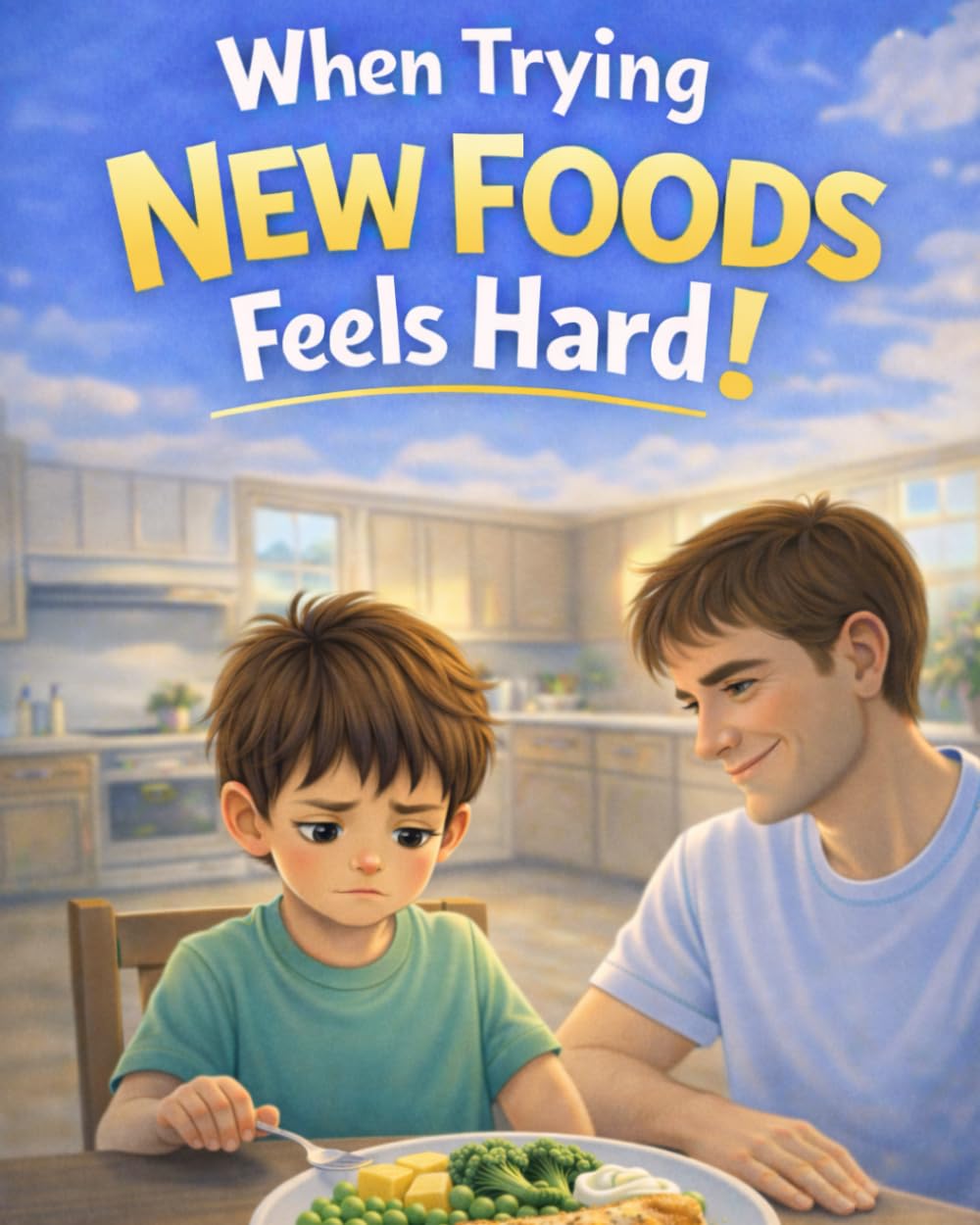 When Trying New Foods Feels Hard: A gentle, reassuring story about exploring new tastes and finding courage one small bite at a time (ages 4–8) (When Trying Something New Feels Hard)