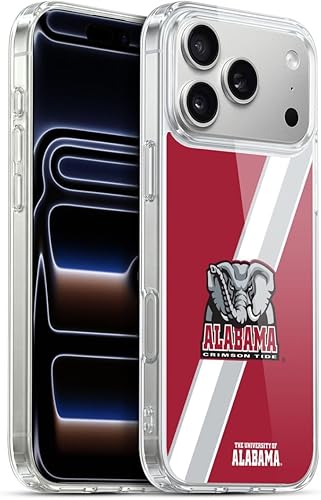 Miniatura 114 de Head Case Designs Funda de gel con logotipo oficial de la Universidad de Alabama UA [protección de grado militar] compatible con Apple iPhone 11