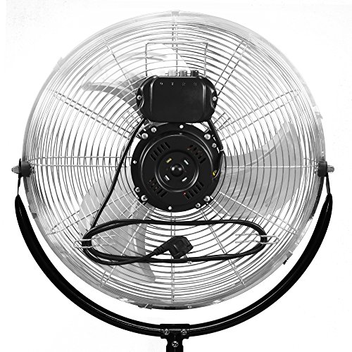 TROTEC Standventilator TVM 18 S- groß, 100w, Neigungswinkel 110°, 3 Stufen, Ø 45 cm, Metall-4