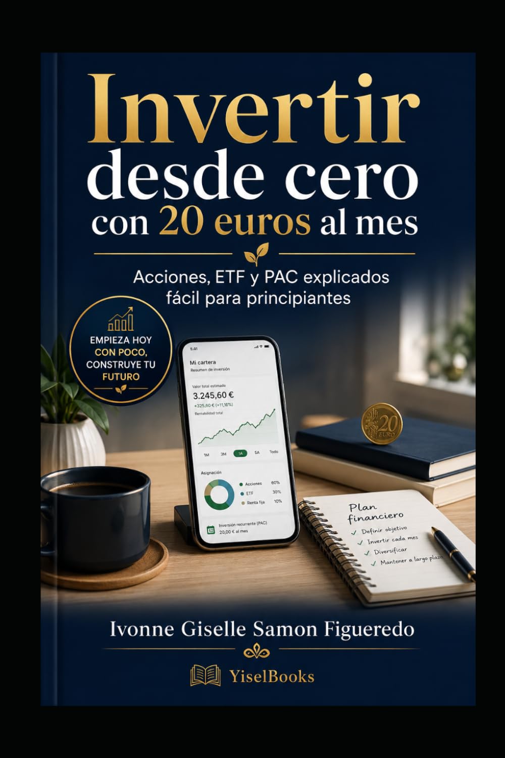 Invertir desde cero con 20 euros al mes: Acciones, ETF y PAC explicados fácil para principiantes