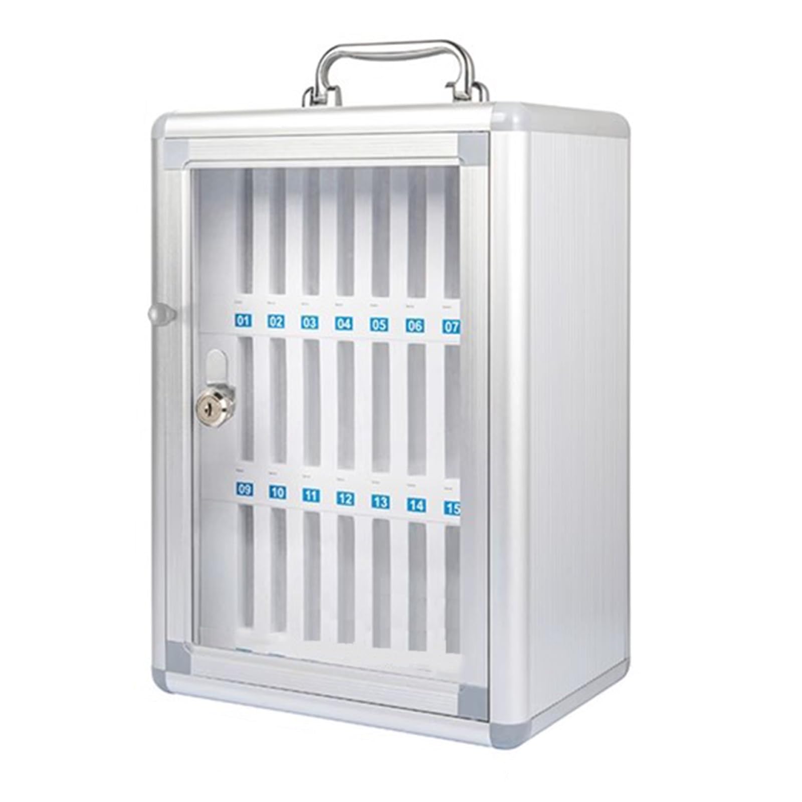 Phone Locker, Portaoggetti Per La Gestione Del Cellulare, Con Una Comoda Maniglia, Resistente Alle Cadute e Alla Pressione, Adatto a Fabbriche, Scuole e Aziende(26.5 * 19 * 38.5cm)