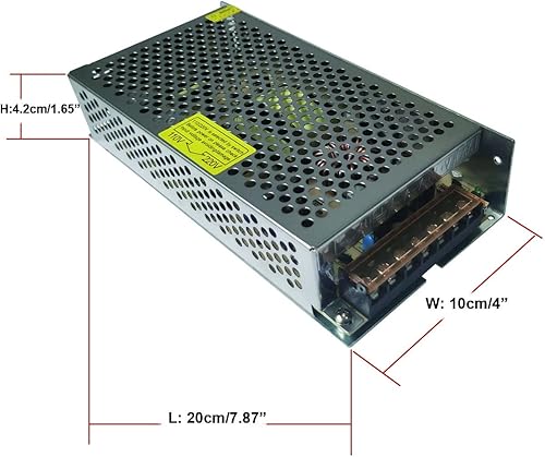 Miniatura 4 de Henxlco AC 110V220V a DC 12V 15A 180W Adaptador de fuente de alimentación de conmutación regulada universal Transformador Convertidor de controlador