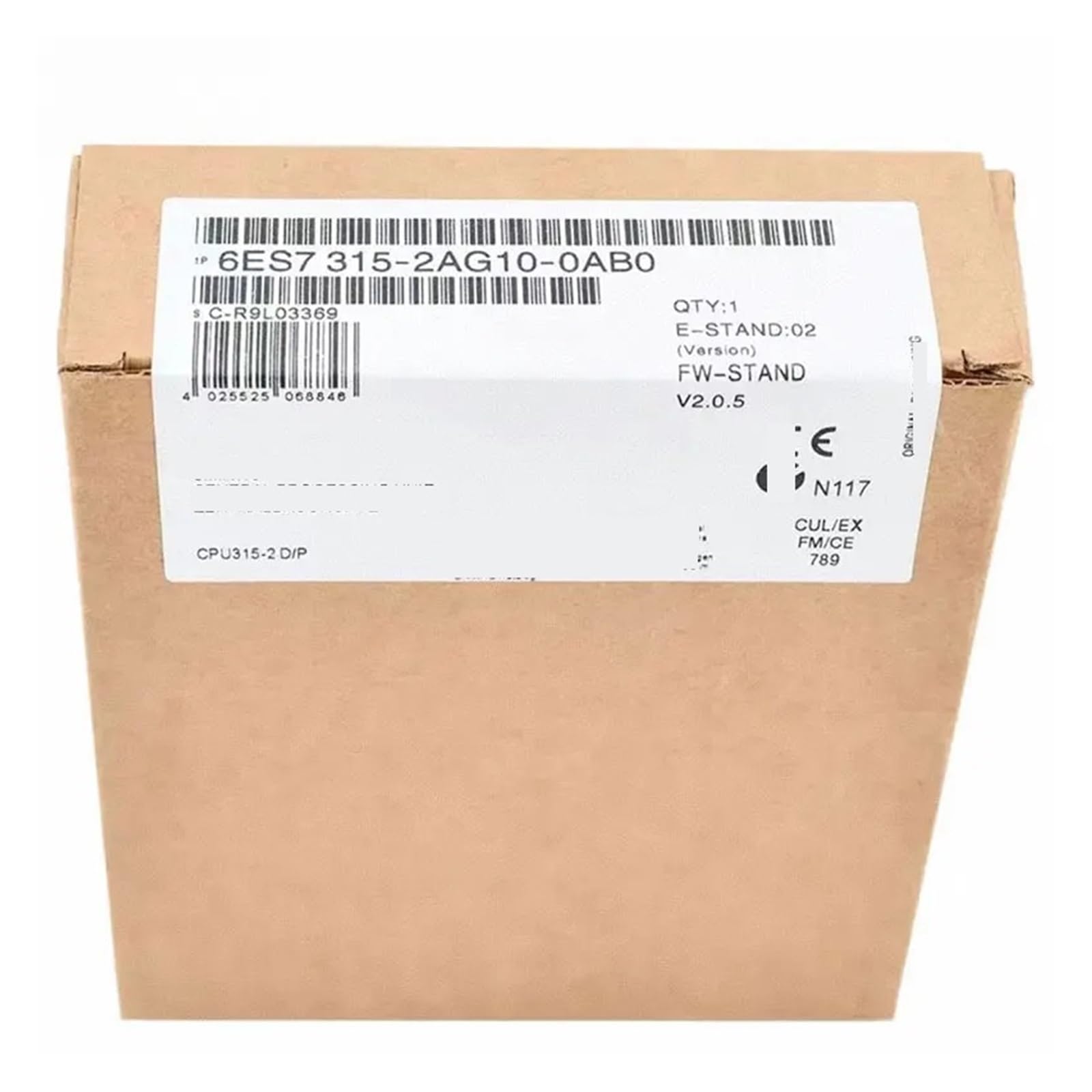 S7- 300 6ES7 315-2AG10-0AB0 CPU Module 6ES7315-2AG10-0AB0 PLC Programmable Controller Module