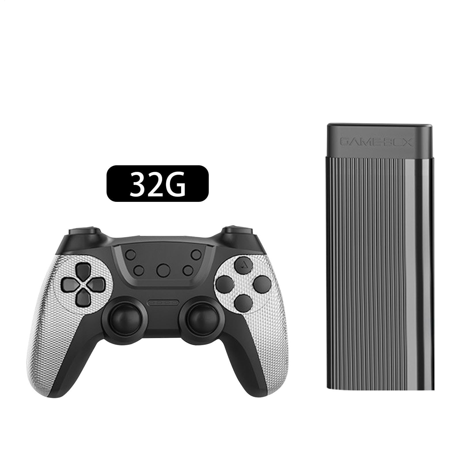 Emulatore di Gioco | Console di Gioco retrò Portatile Giochi incorporati - Console per Videogiochi 32G/64G/128G con 2 Controller Wireless, Uscita ad Alta Definizione, Regalo per Bambini