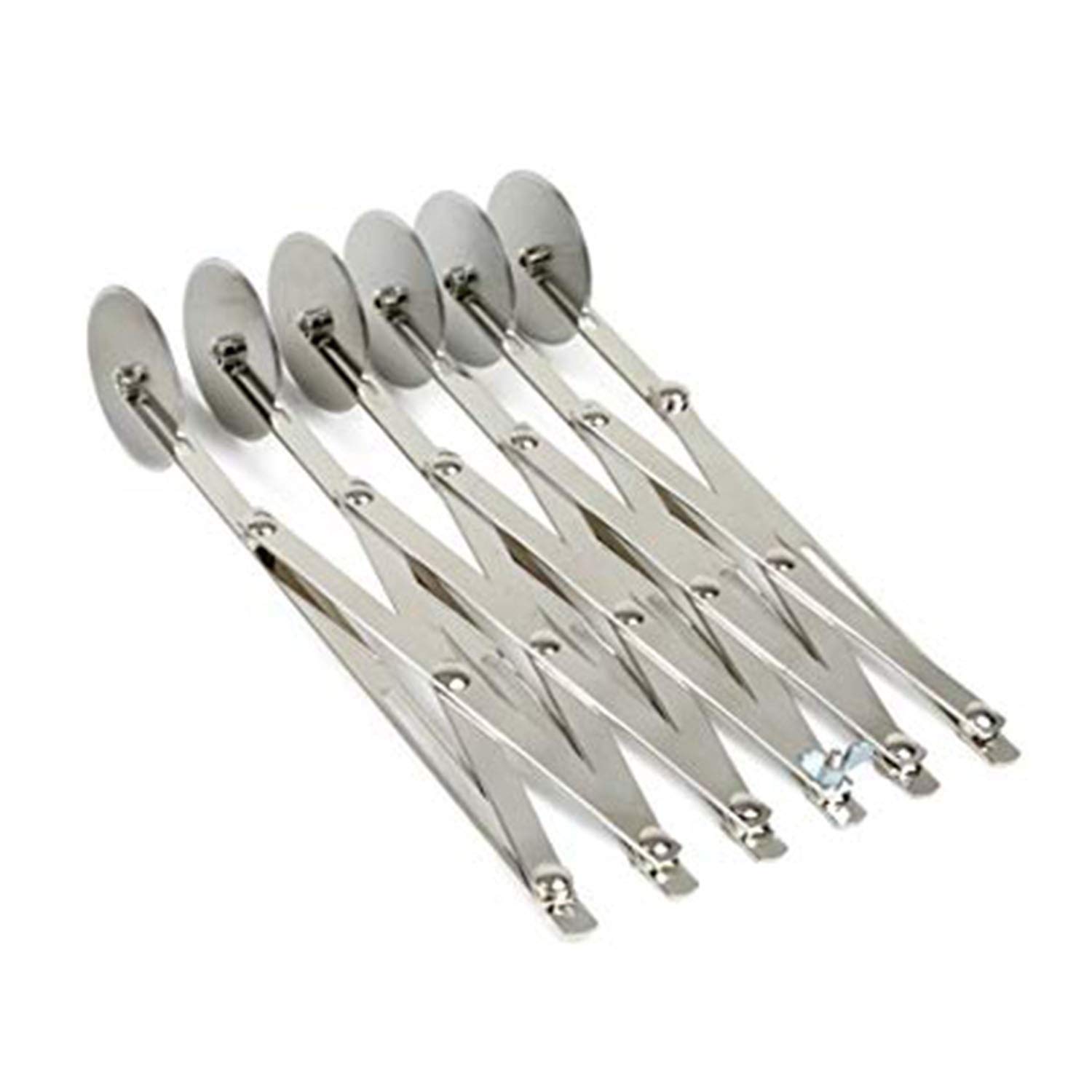 TigerChef 6-Wheel Adjustable Dough Divider Stainless steel construction 6 wheels Adjustable Lockable for consistent widths