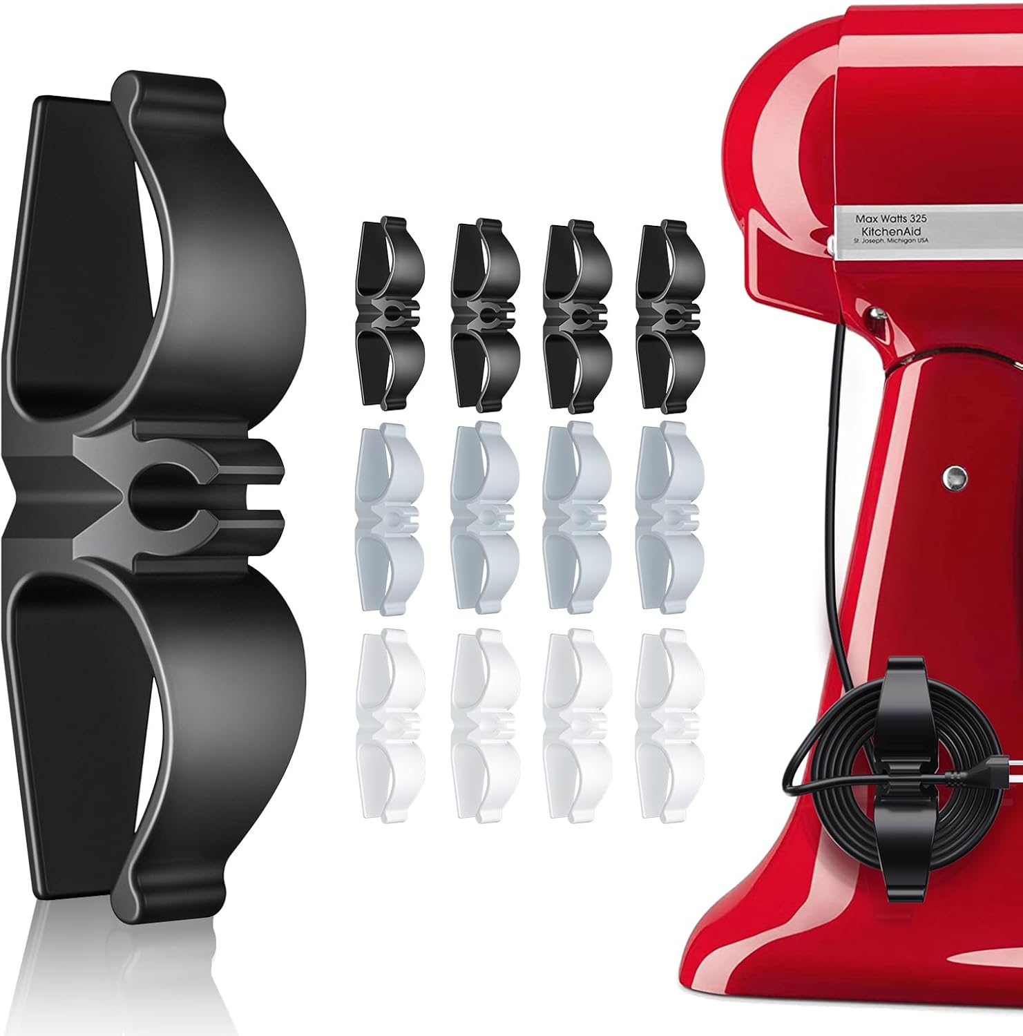 【12 Pack】Cord Organizer for Appliances, Upgraded Kitchen