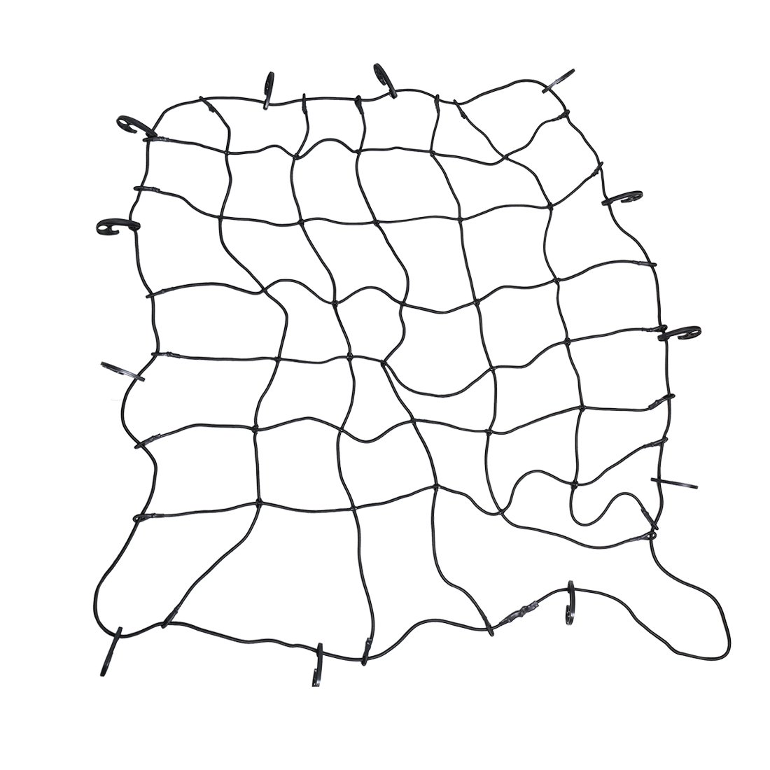 Ruilogod Car Cargo Toit Porte-Bagages en Nylon Panier Mesh Net 130cm x 110cm
