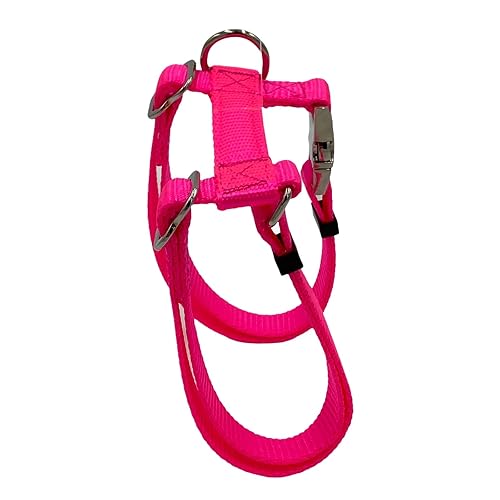 Miniatura 28 de Hand Made Newly Designed Pig/Hog Harness Longer Backstrap (Small 17" to 24", Lime Green)