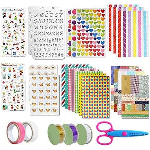 Kit de Accesorios para Álbumes de Recortes YXHZVON Cover