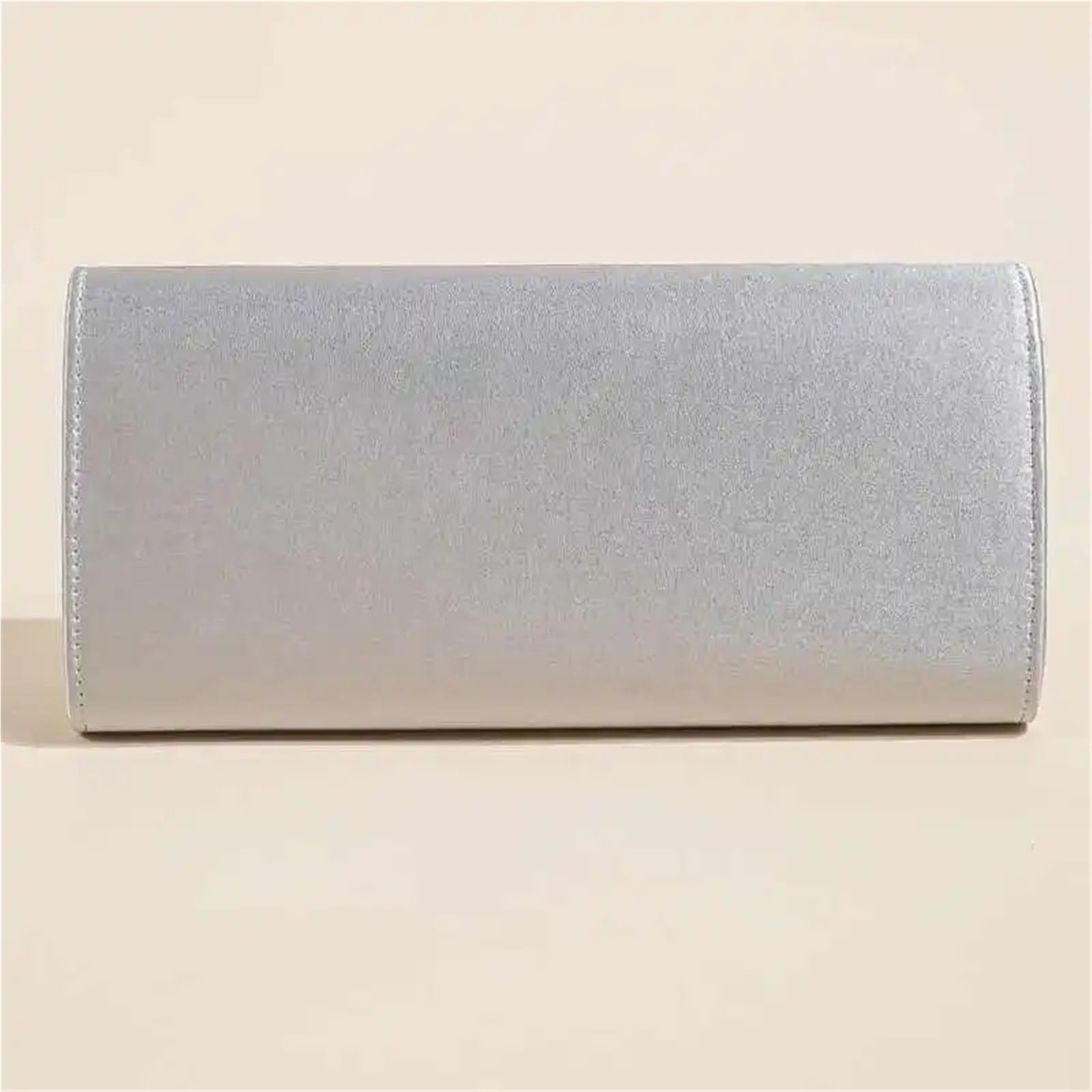Borse da sera con pochette donna Borsa a mano lucida glitter scintillanti for feste di matrimonio Per Donna(Black)