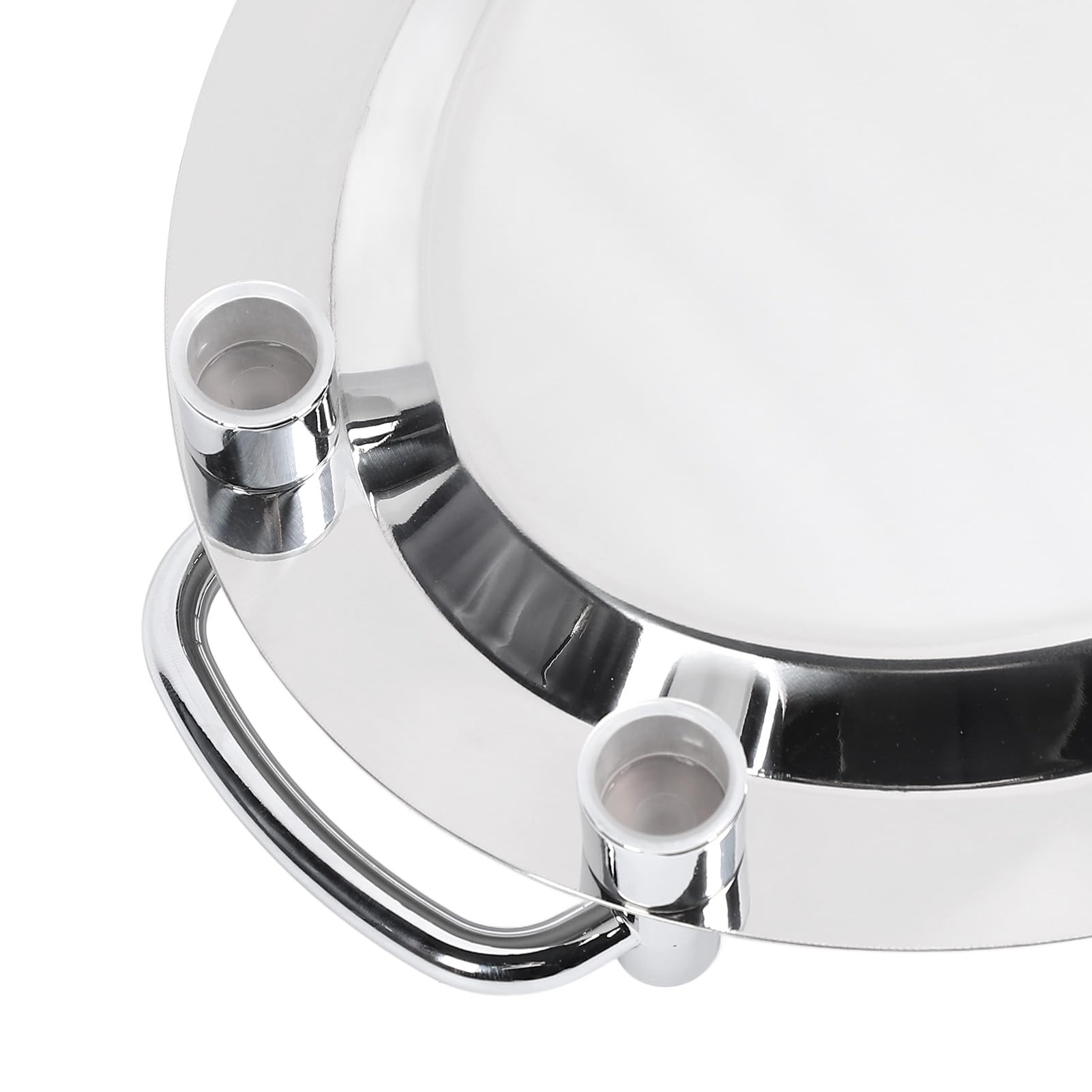 Generic Plato de Buffet de Acero Inoxidable Bandeja de Servicio con Acabado de Espejo Duradero y para Hotel Restaurante Boda Acero Inoxidable 304 1 Unidad Recepción de Boda (Forma de Huevo (Longitud