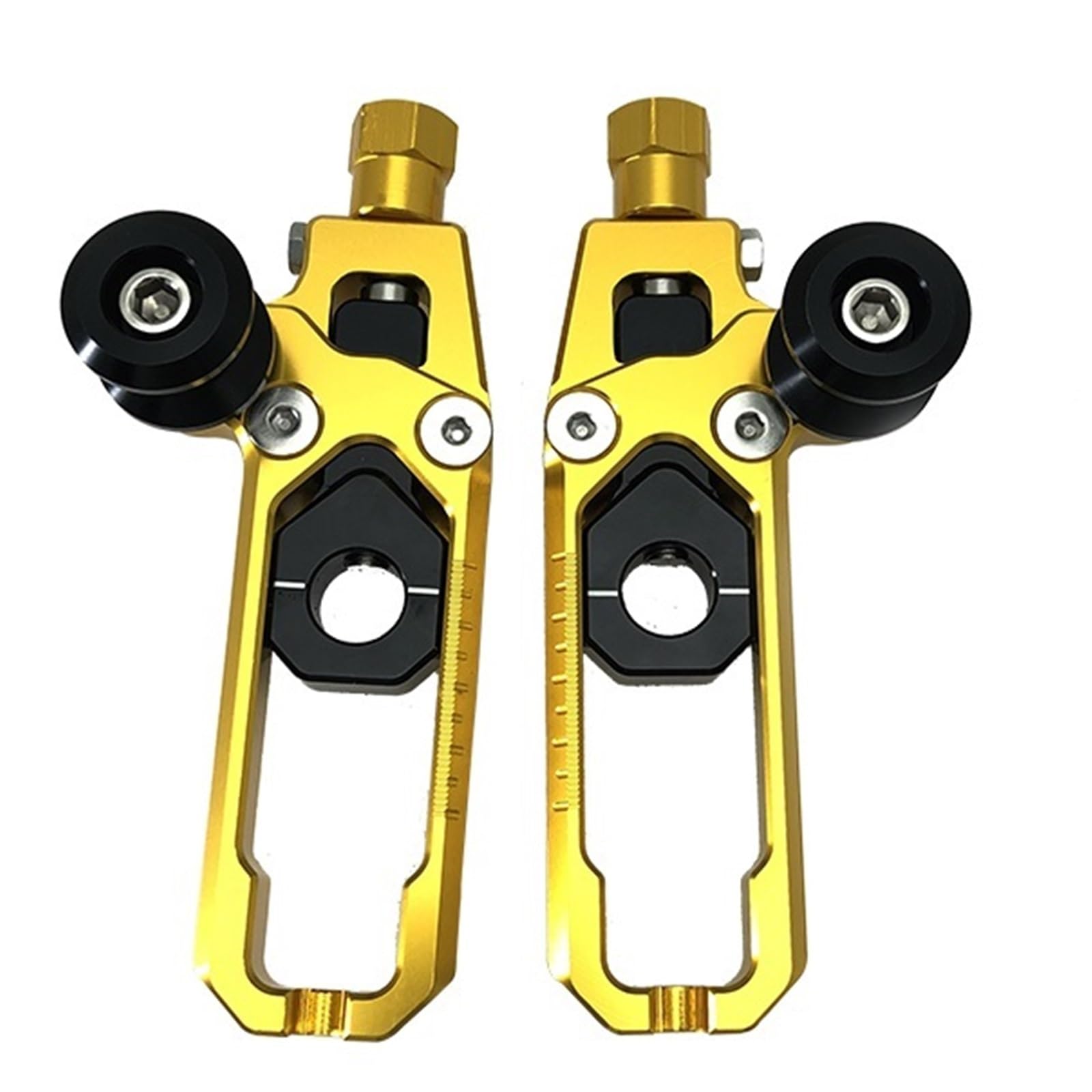 tendicatena posteriore Misura Per Yam&aha R15 V3 MT15 MT-15 MT 15 2019-2021 Tendicatena Tenditori Con Forcellone Altalena Bobina(Gold)