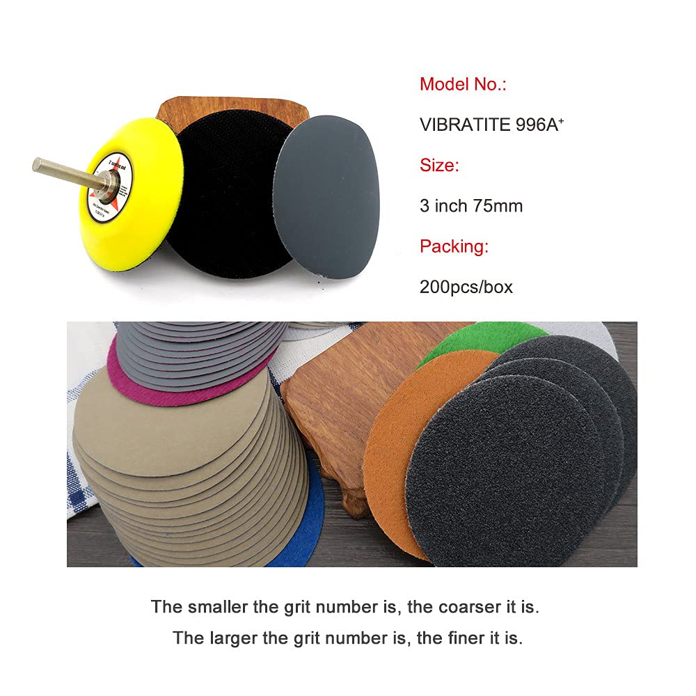 Disques De Ponçage En Carbure De Silicium, Crochet Et Boucle