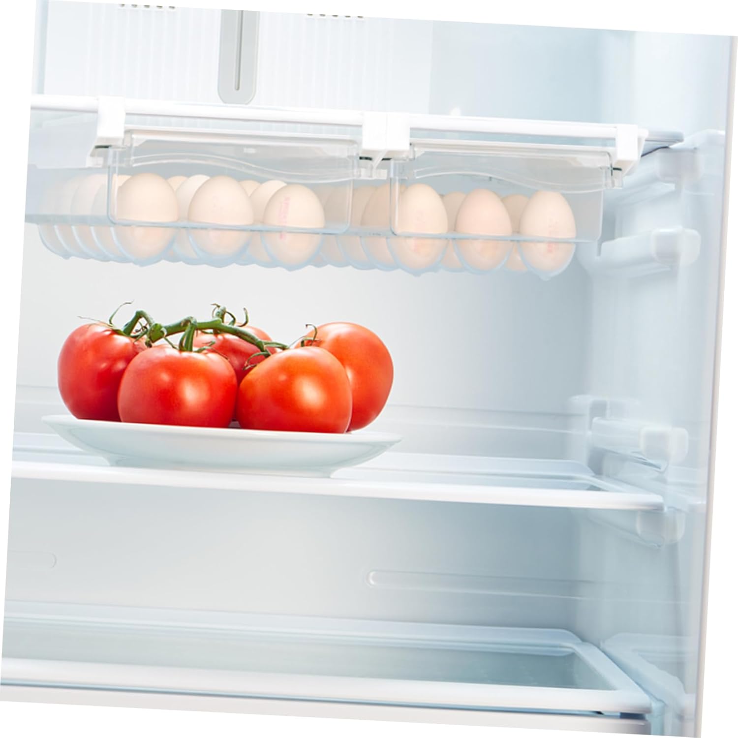 1pc Egg Holder for Refrigerator Space-saving Egg Tray Visual Design and Organization Fridge