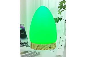 Green Light Therapy Lamp for Restful Nights and Radiant Days
