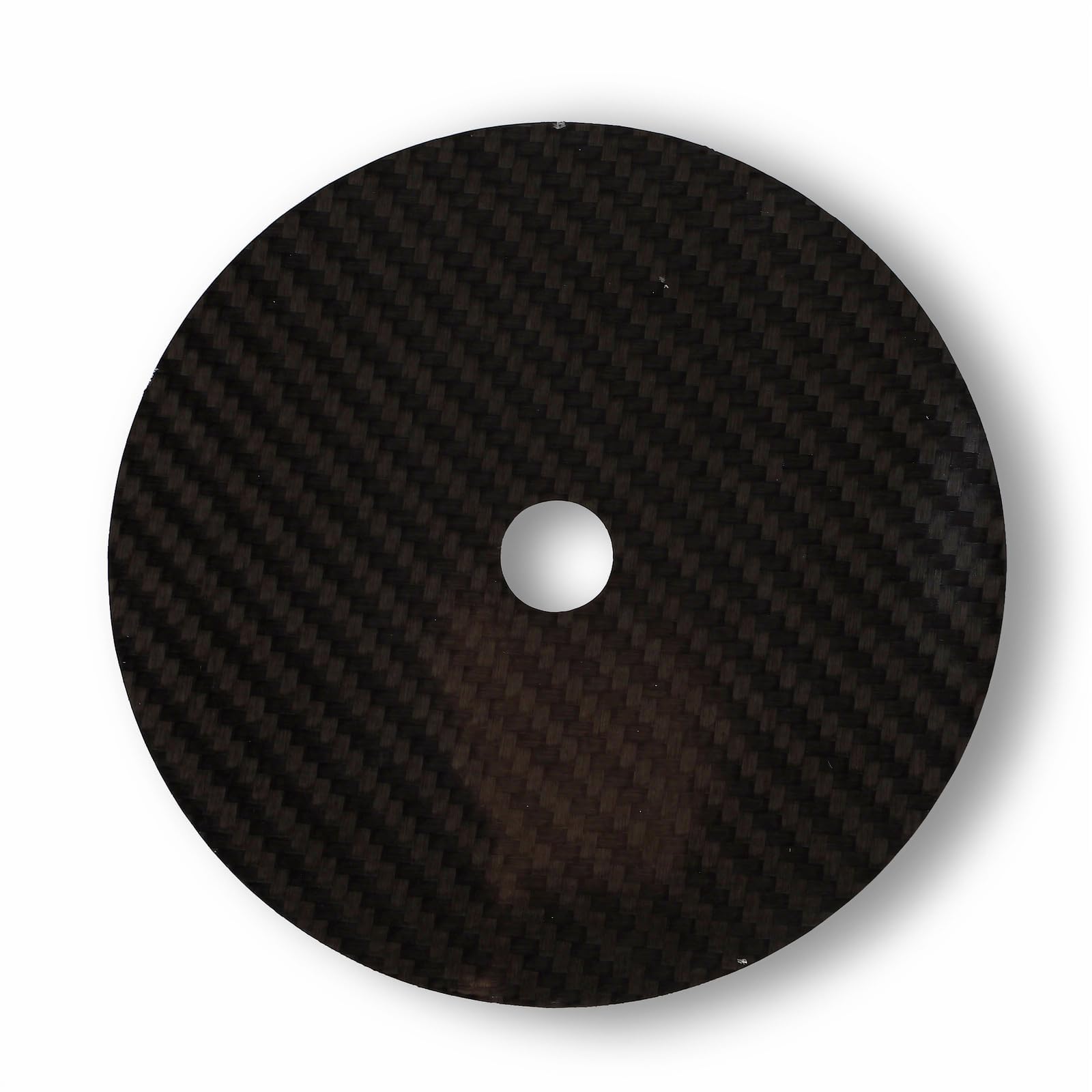 Stabilizzatore CD in Fibra di Carbonio 0,2 Mm con Assorbimento Vibrazioni Tappetino HIFI per Lettore CD Nero