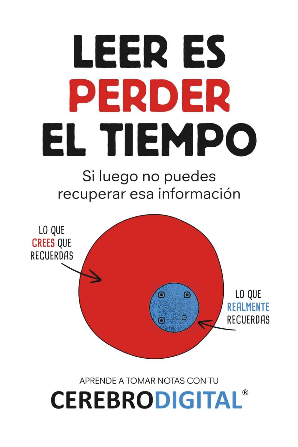 Aprende a tomar notas con tu Cerebro Digital: Leer es perder el tiempo si luego no puedes recuperar esa información