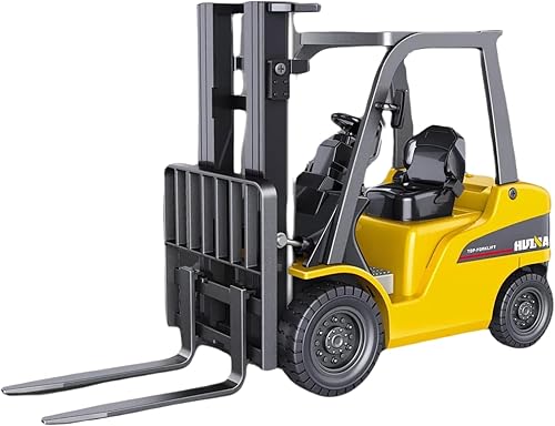 Vista 18 de Bulldozer - Juguetes para niños, cargador de metal resistente, juguete de arena/playa con brazo funcional y cubo, realista, perfecto para caja