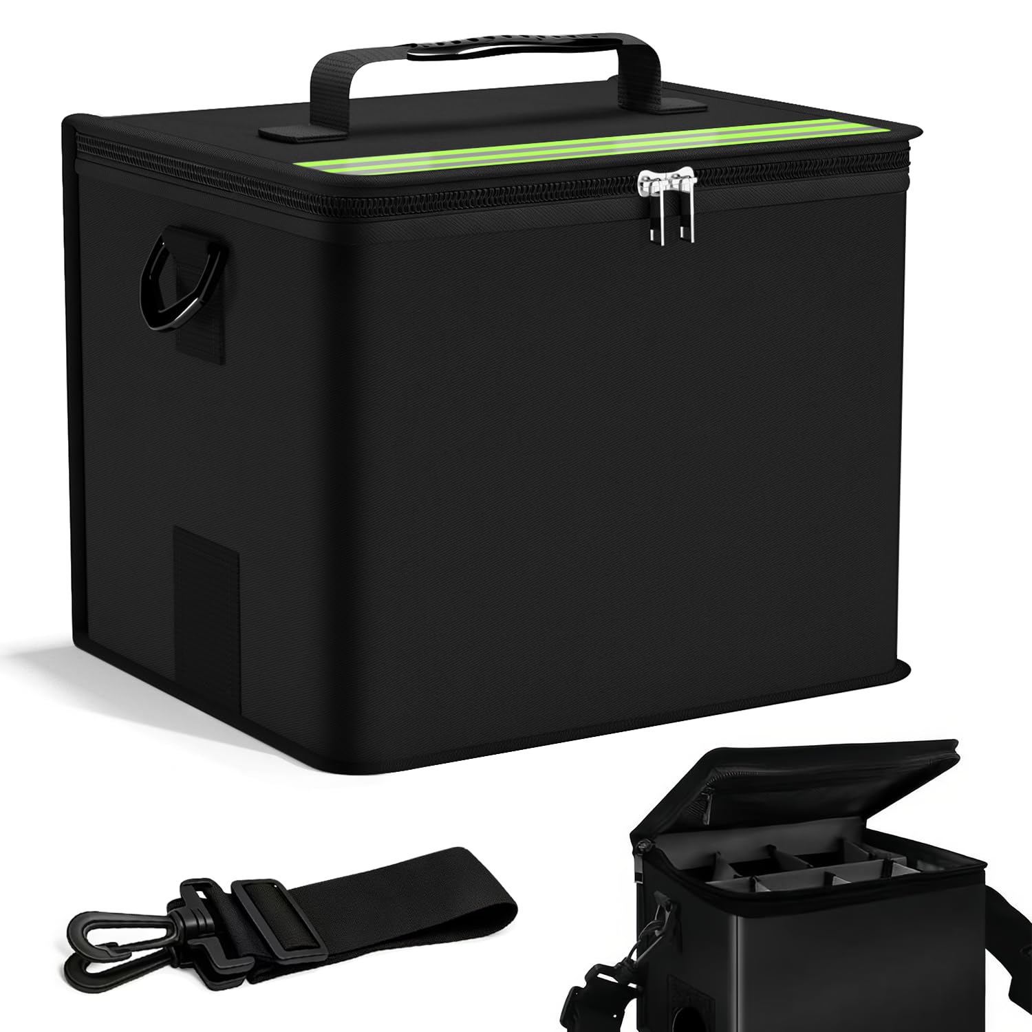 Lipo Safe Bag Fireproof, Upgraded Six Layers, Fire Resistant to 2000°C