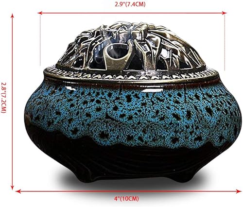 Miniatura 5 de Cerámica de la decoración casera de incienso palitos o conos quemador de porcelana incienso titular