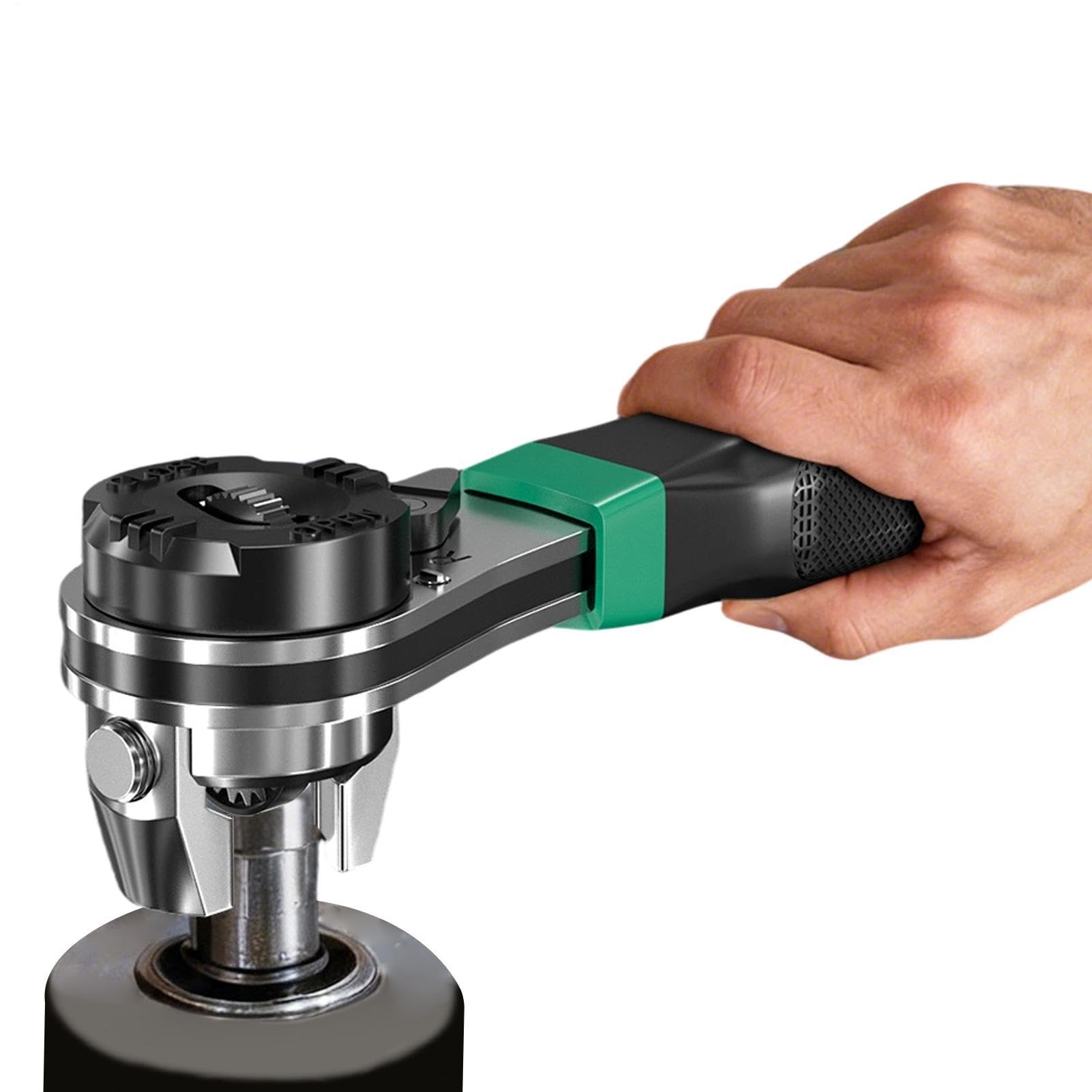 Générique Verstellbarer Schraubenschlüssel mit ergonomischem Griff, robust,
