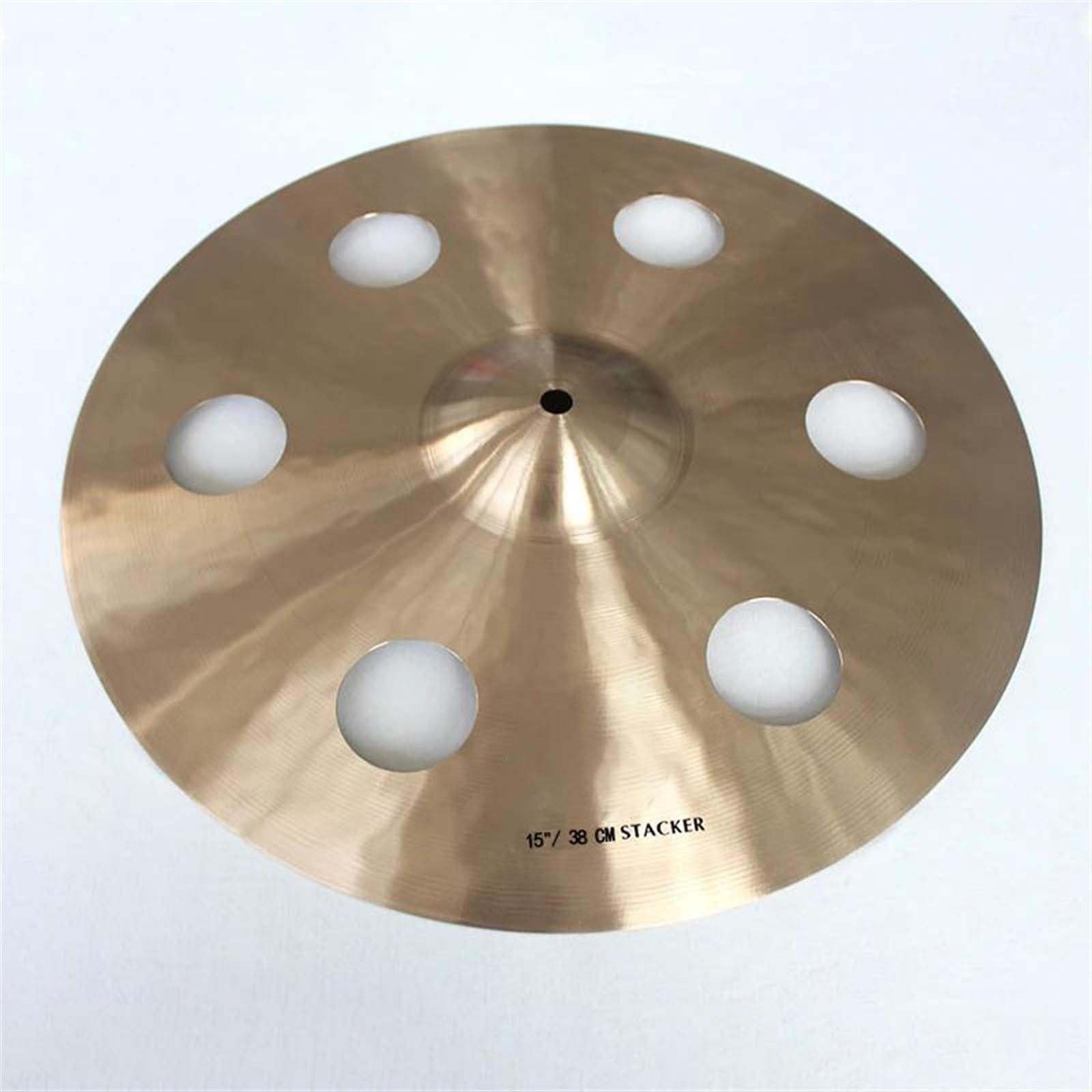 Platillo Apilador De 15" Hecho A Mano, Platillo Para Actuación En Escenario De Percusión Juego de Platillos