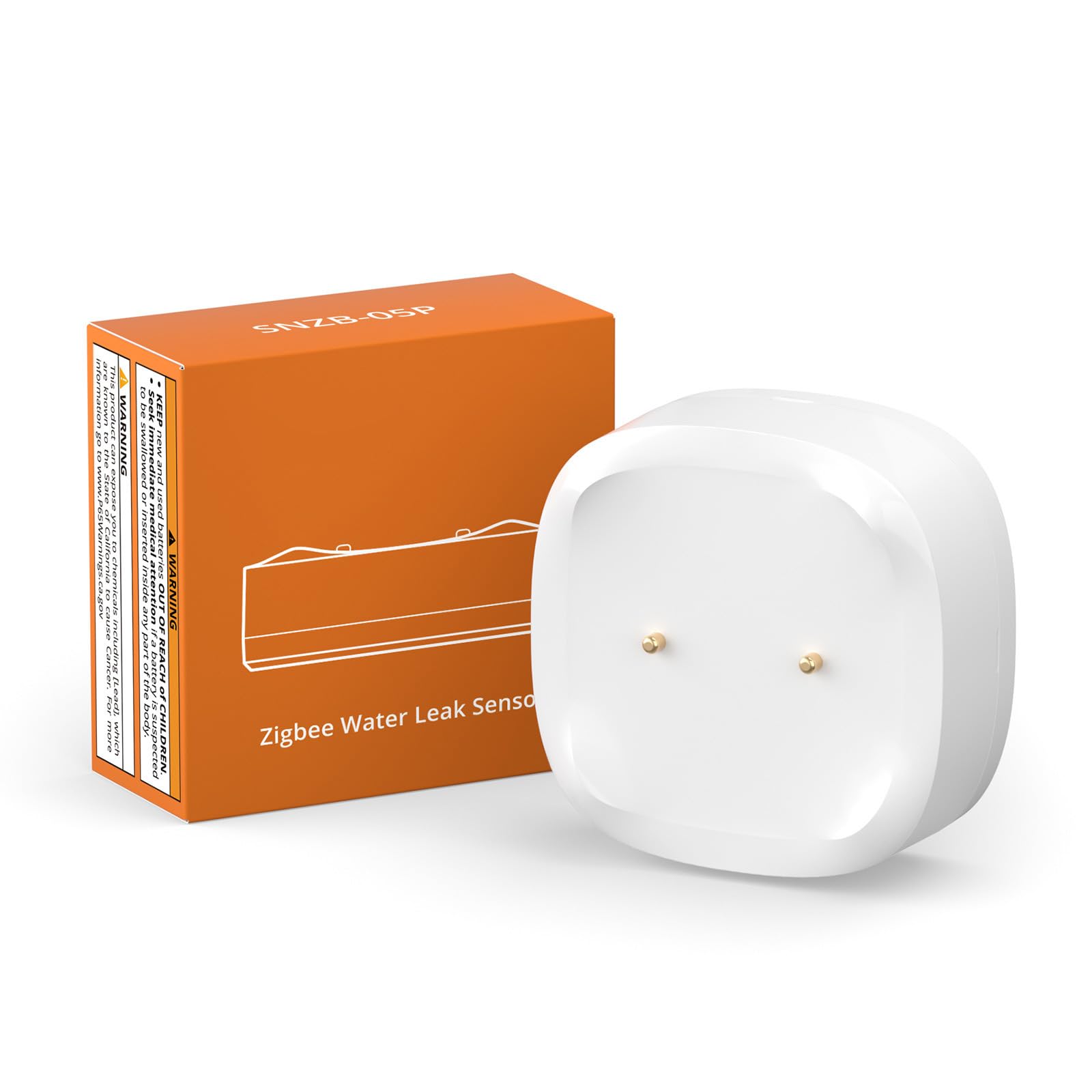Intelligent Water Leak Detector Battery Operated Instants Notification Alerts Water Damage Flooding Sensors Leak Detector