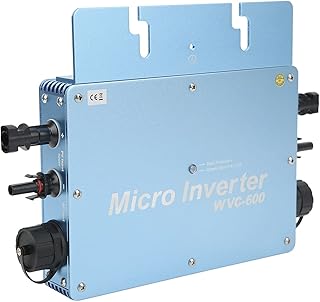 Inversor Grid Tie de 600 W, Proteção contra Sobretensão Segura EU 230 V Processamento de Alta Frequência Micro Inversor Solar Grid Tie para Sistema de Energia Solar
