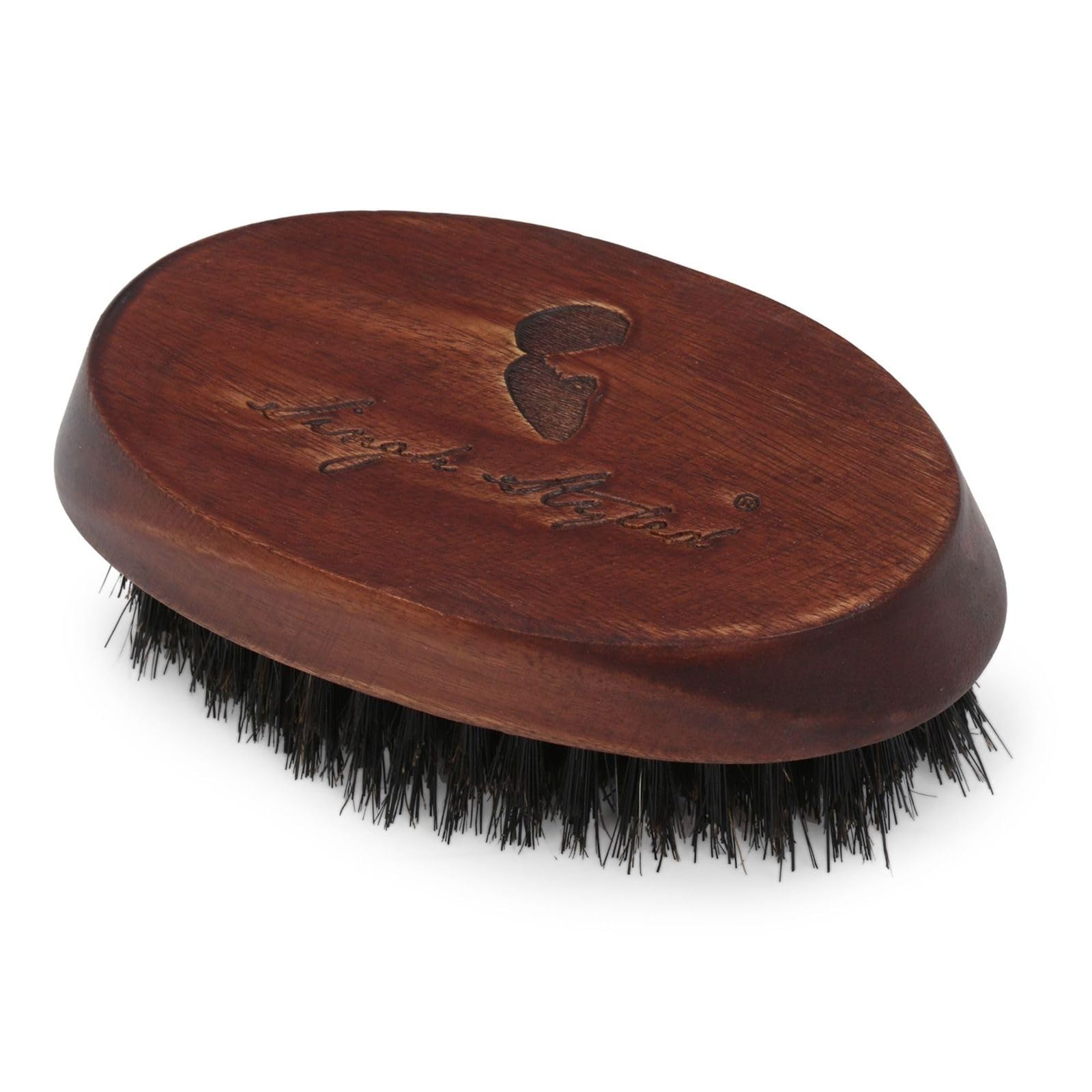 Singh Styled Men’s Beard Brush with Boar & Nylon Bristles - Wooden Beard & Mustache Comb & Brush for Daily Beard Grooming, Styling & Care - Tame & Soften Your Facial Hair - Works with Oil, Wax & Balm-image-22