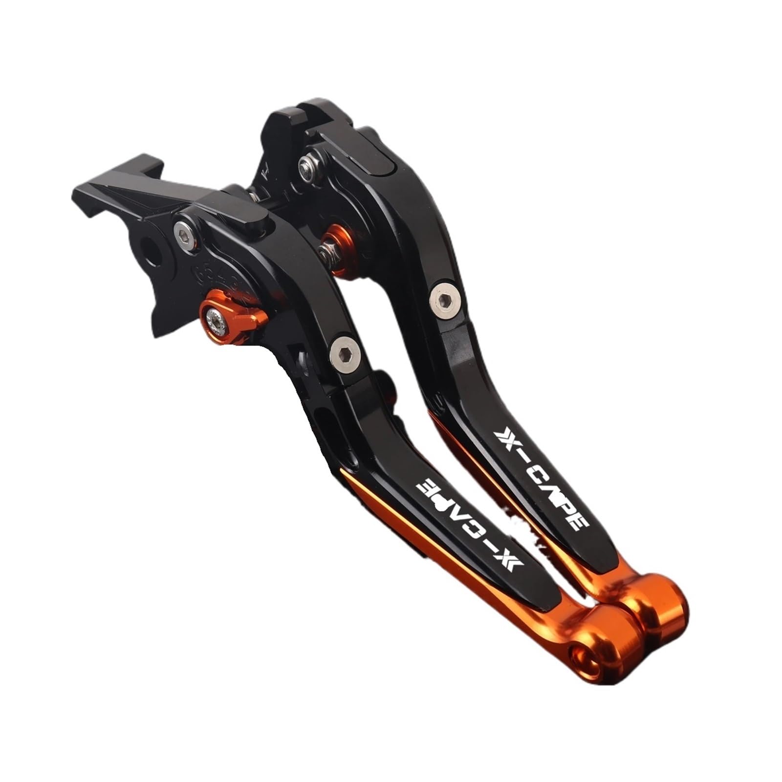 KTEBNWOSD for Morini X-Cape 650 649 X Motorcycle CNC Adjustable Folding Brake Lever Clutch Lever Set Handle Guard Levers Brake Clutchs Levers