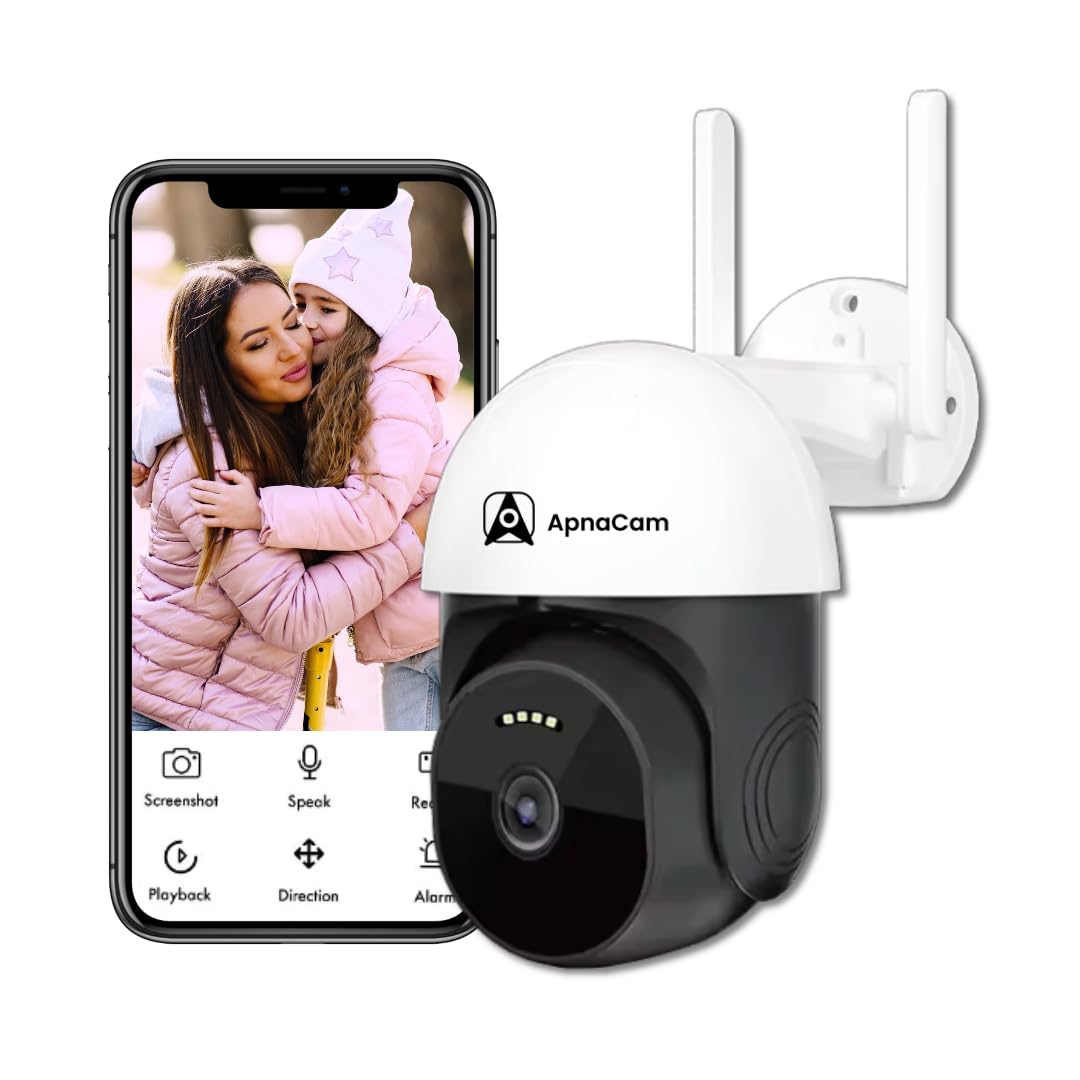 ApnaCam 4G P6 Smart AI CCTV PTZ White LEDs Auto Tracking | Color Night Vision | All Weather Proof | Motion Detection | Two-Way Audio | Alarm | 355° | SD Card Recording | Indoor/Outdoor Security Camera-image-41