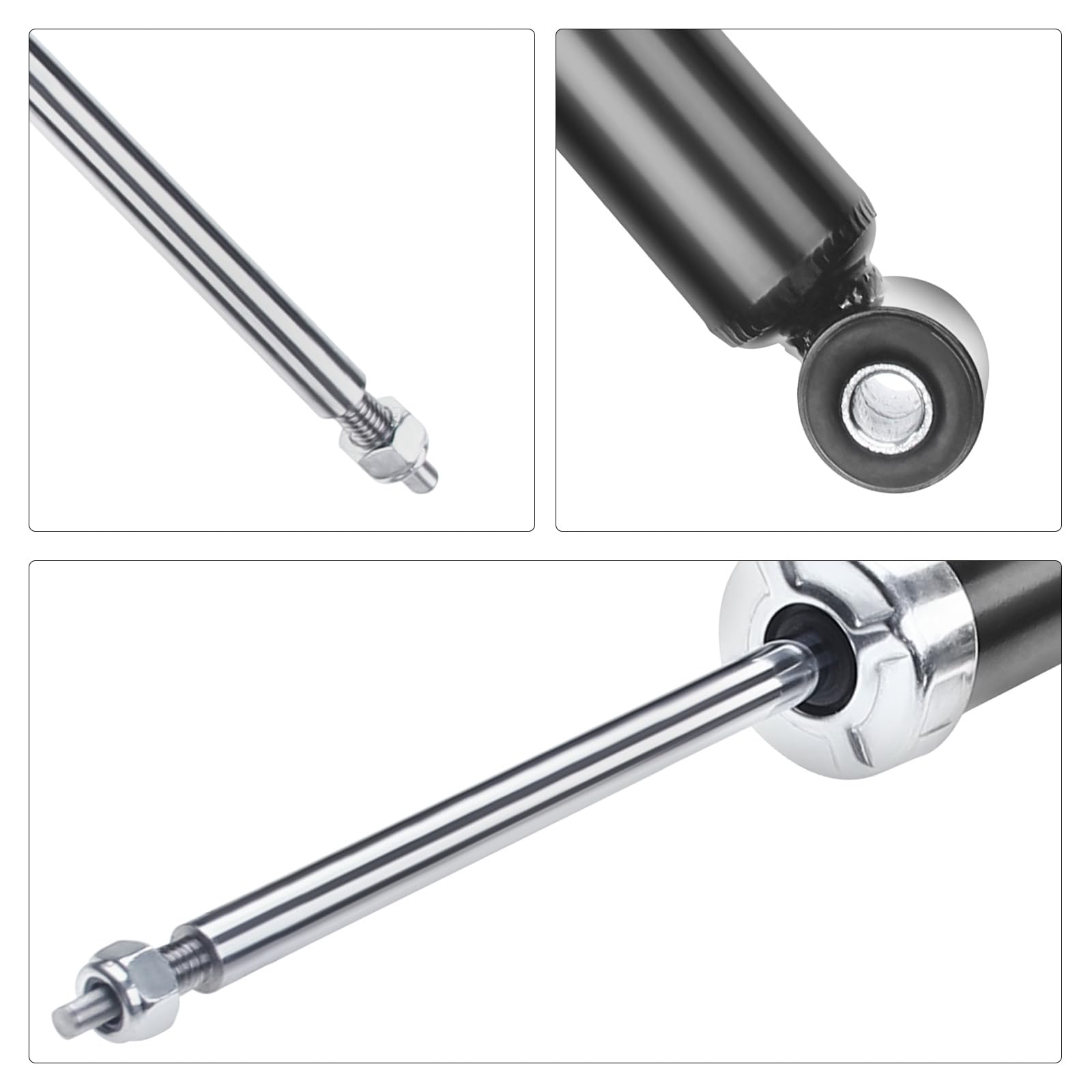 Frankberg 2 ammortizzatori posteriori da 708 mm a pressione di gas 23988 | Compatibile con: 3 Saloon BL, Focus II Berlina DB DH FCH, 3 BL, Focus II DA DP HCP, C-Max DM2, Focus C-Max DM2