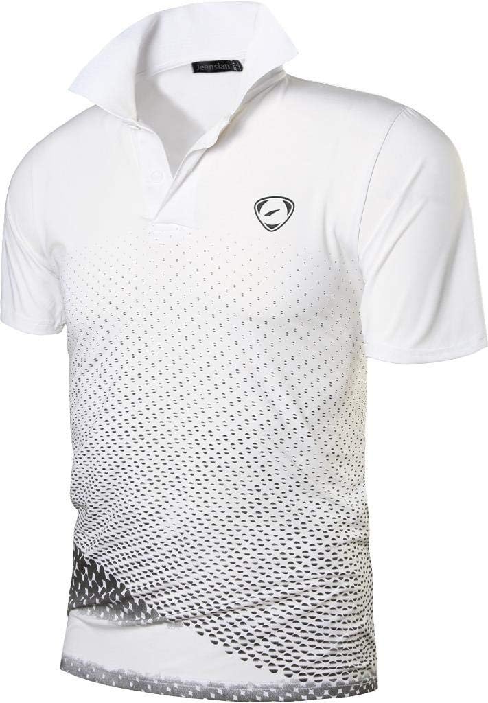 3 Pack Men's Short Sleeve Fit Sport Polo Tee Shirts T-Shirts Tshirt Tops Poloshirt Golf Tennis Pickleball LSL195