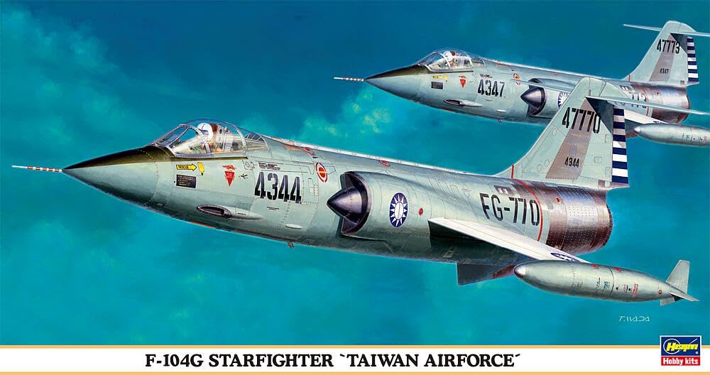 Hasegawa 609365-1/48 F-104G Starfighter TaiwanAirforce - Scale 1:48