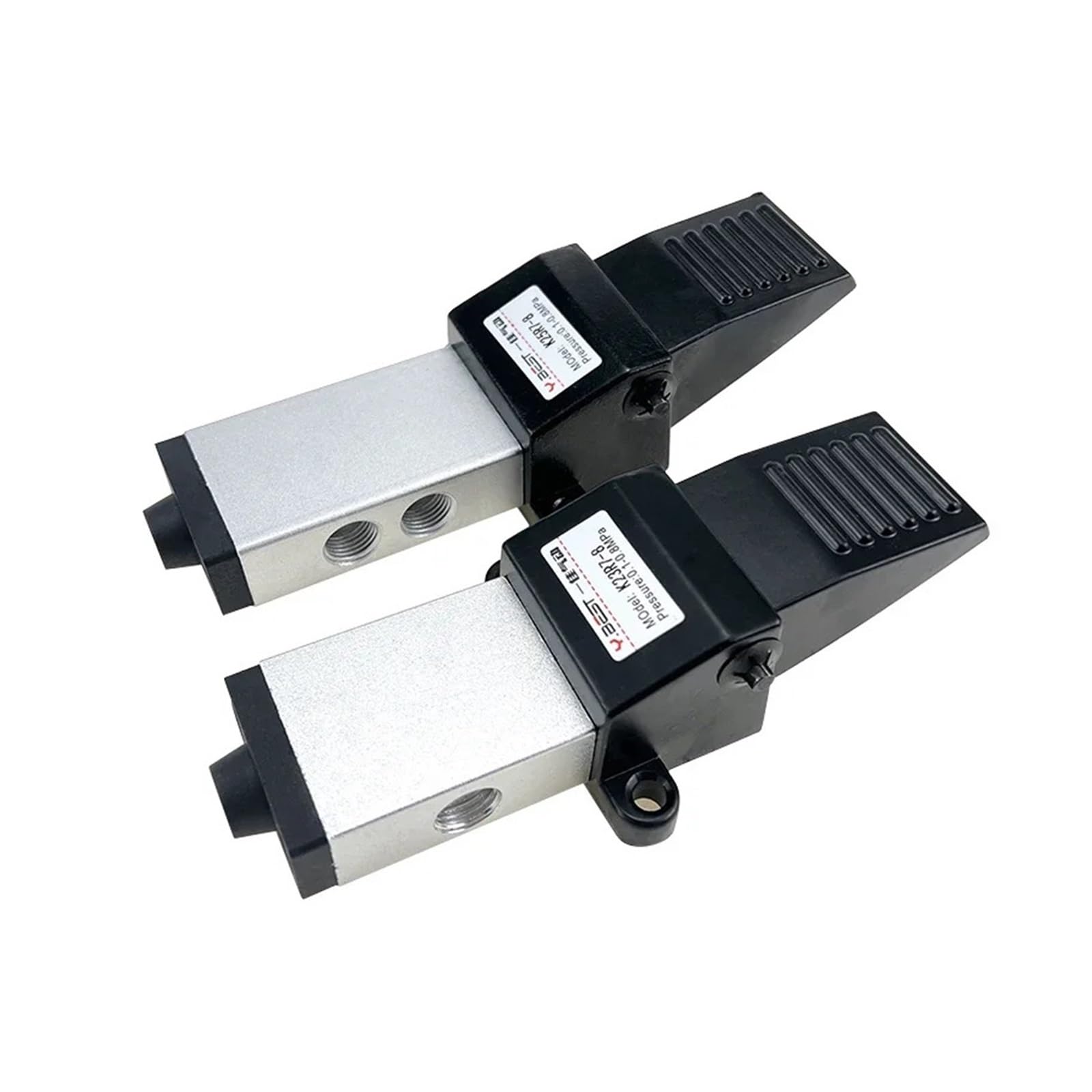 QRUYHBAJU 1pcs Pneumatic Foot Valve K23R7-8 Two-Way Three-Way K25R7-8 Two-Way Five-Way Aluminum Body Non-Slip Design(K25R7-8)