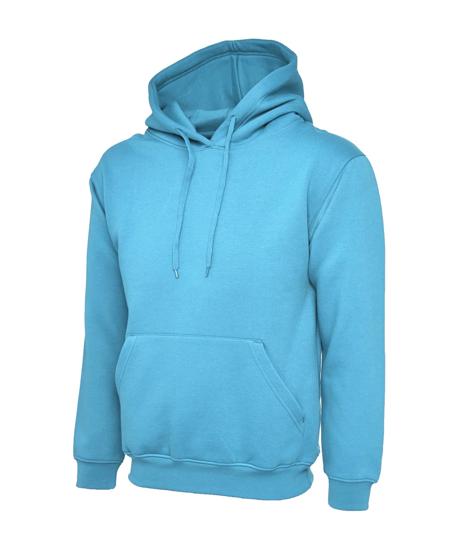 COOZO Unisex Classic Hooded Sweatshirt - Sky - 6XL