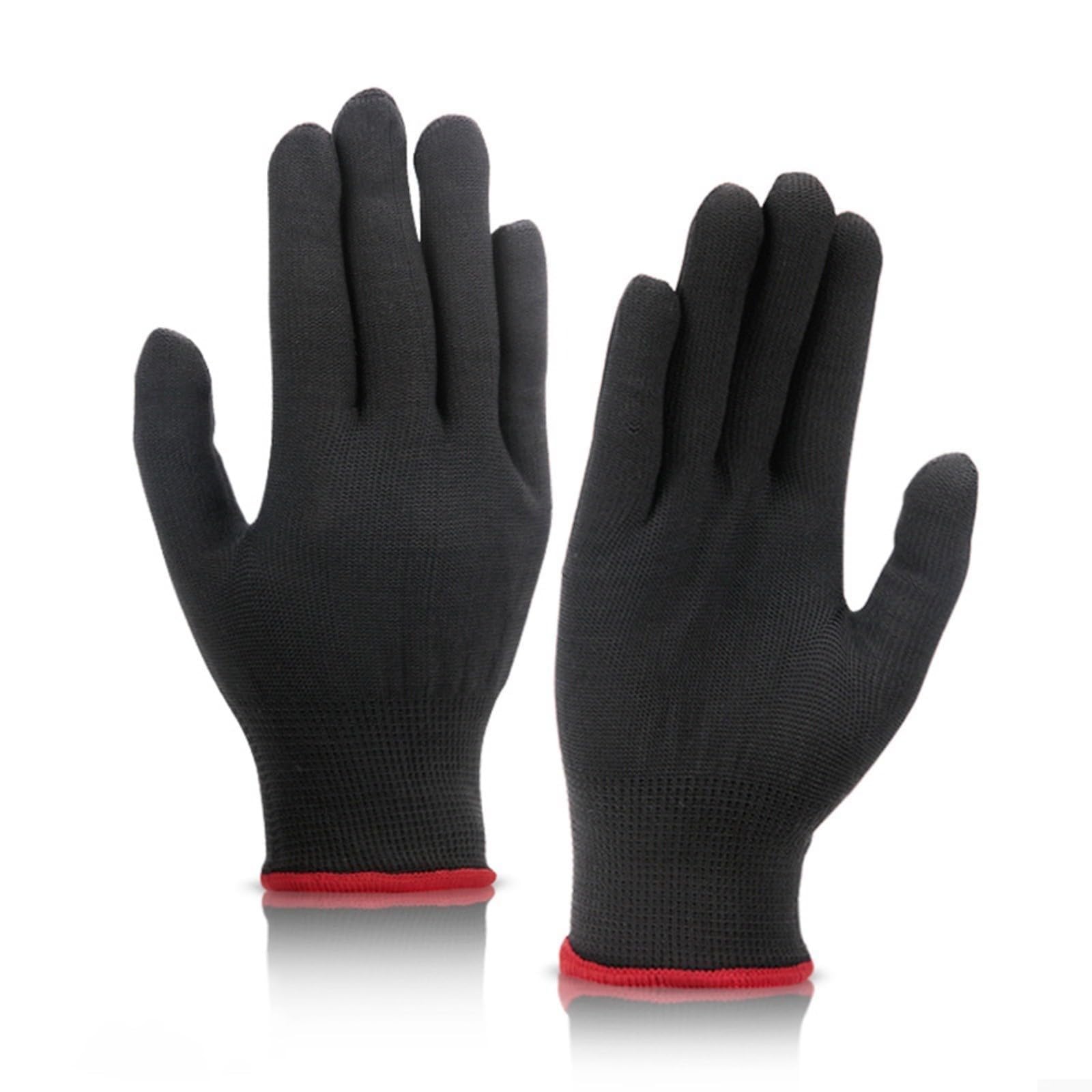 Sileduove Gitarrenhandschuh, Basshandschuh, Anti -Schmerzfinger Linke Gitarren Handschuhe Bass Handschuh, EIN Paar Übungshandschuhe für E-Bass(L Size) Musikinstrumente & DJ-Equipment