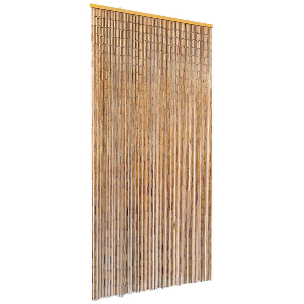 vidaXL Insect Door Curtain Bamboo 90x220cm Bug Fly Screen Blind Mesh Home