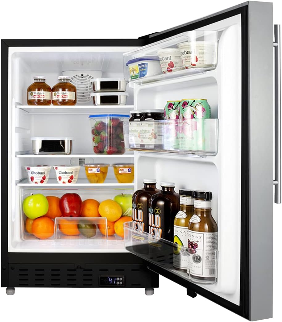 Buy Summit Appliance ALR47BSSHV 20 Wide BuiltIn AllRefrigerator, ADA