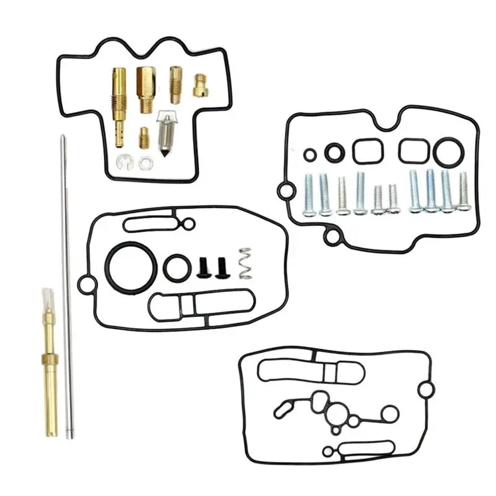 4 Juegos Juntas para Carburador para YZ250F para YZ450F 2003-2009 | Kit de reparación y reconstrucción