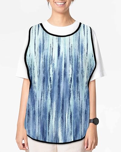 Miniatura 2 de Painting Brush Unisex Cobbler Apron with 2 Pockets Vest, Cleaning Smock Apron for Work Chef Kitchen - 1 Pack