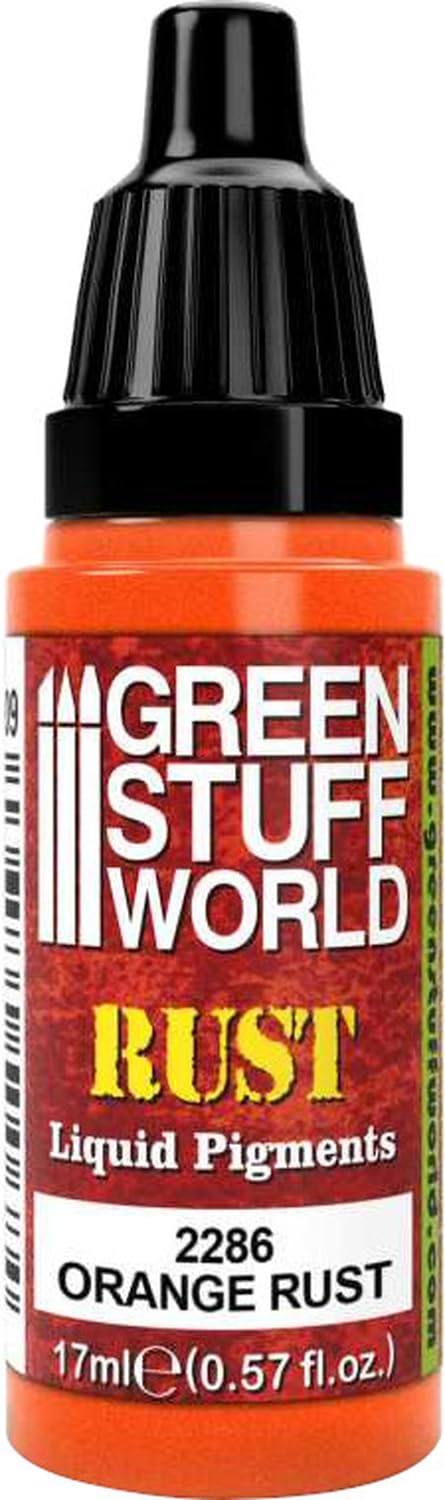 Green Stuff World Orange Rust Liquid Pigments 17Ml