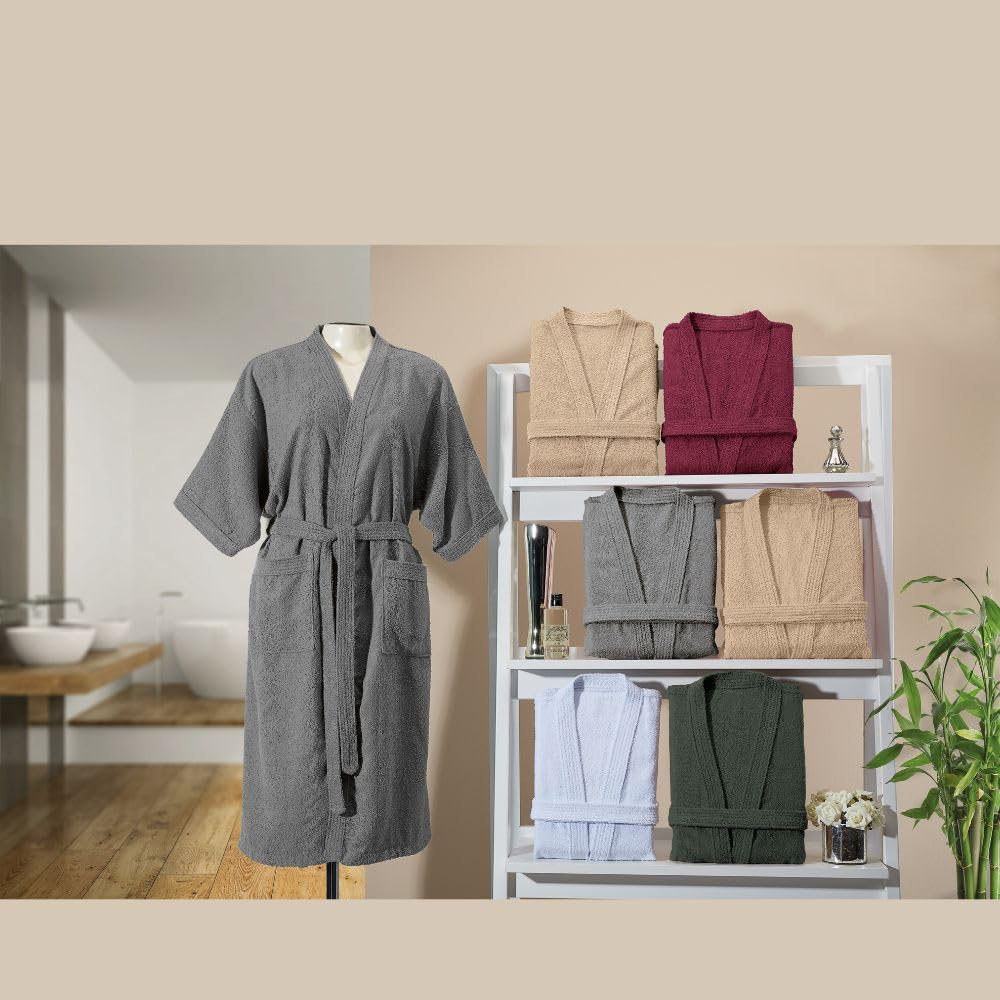 Roupão de Banho Adulto Felpudo, 100% Algodão, Manga 3/4, Tamanho Único/36-44), Gramatura 270g/m², Macio e Absorvente em promoção! Veja a oferta e mais achadinhos de Moda íntima 5 Hoje é o melhor dia para comprar Roupão de Banho Adulto Felpudo, 100% Algodão, Manga 3/4, Tamanho Único/36-44), Gramatura 270g/m², Macio e Absorvente com aquele preço maroto! Promoção! Aproveite a oferta! 5