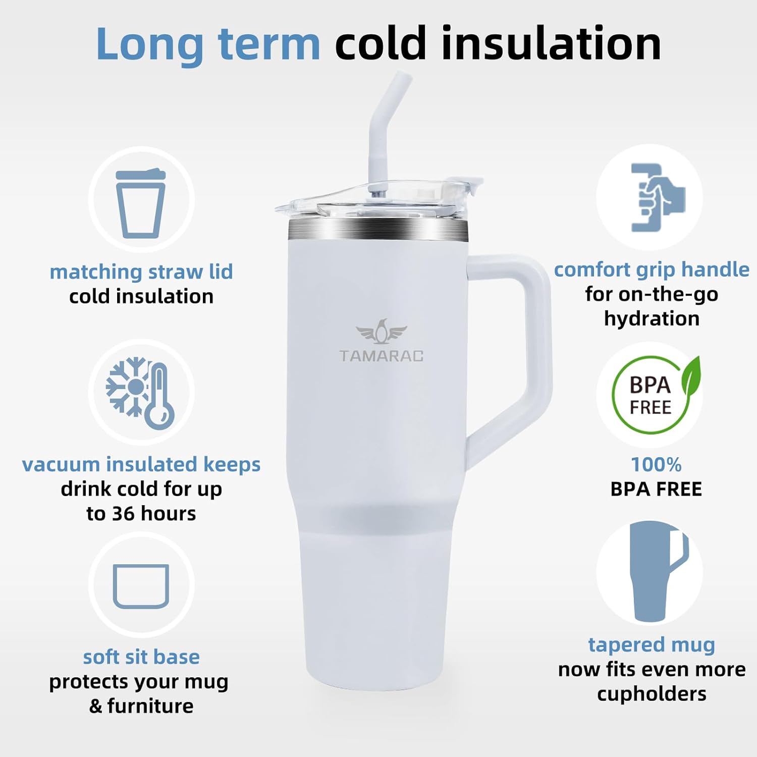 Stay Hydrated: A Review of the Tamarac 40 oz Insulated Tumbler with Straw Lid