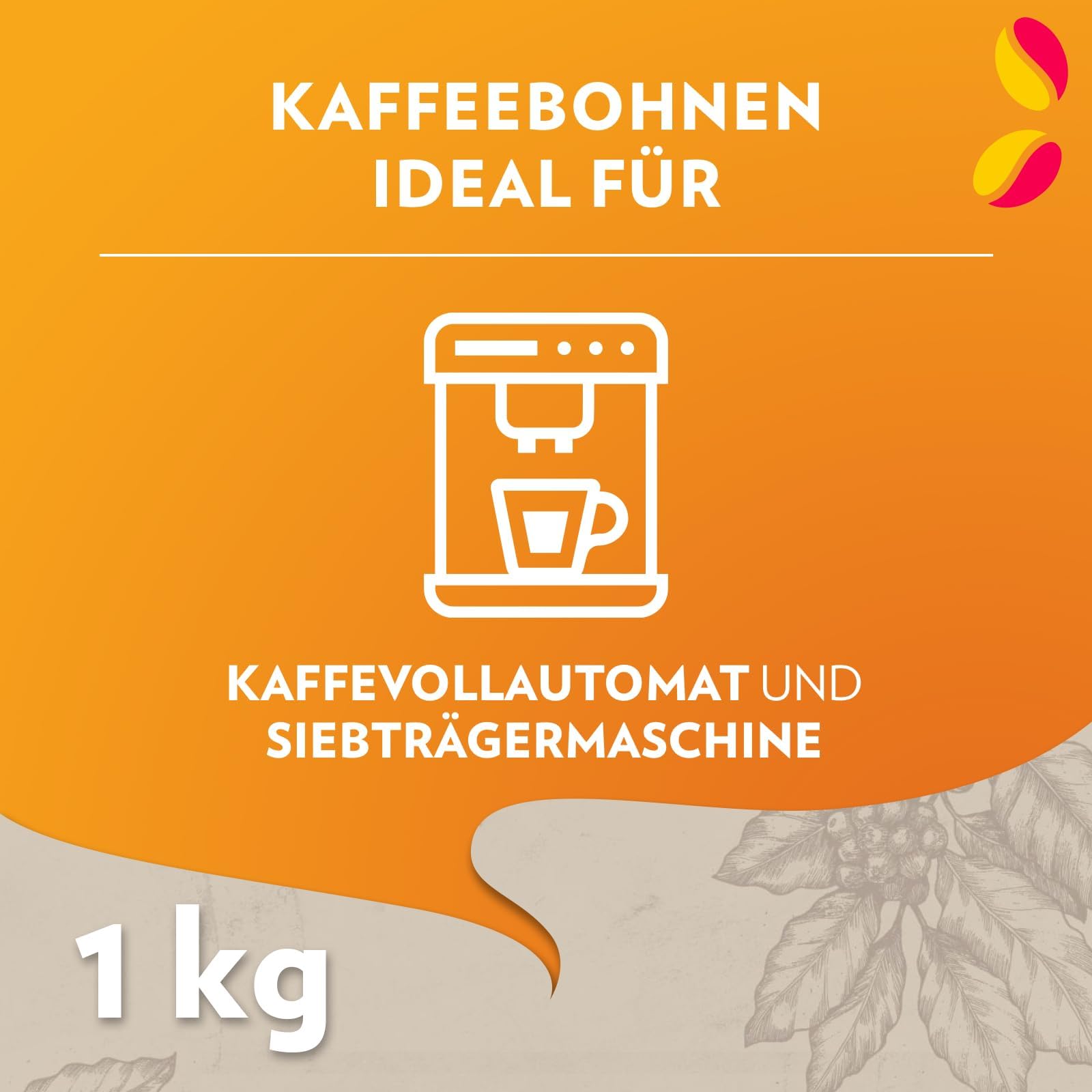 Lavazza, Caffè Crema Leggero, Kaffeebohnen, Ideal für Espresso-Kaffeemaschinen, mit Aromanoten von Kakao und Schokolade, Arabica und Robusta, Intensität 6/10, Mittlerer Röstgrad, 1 kg