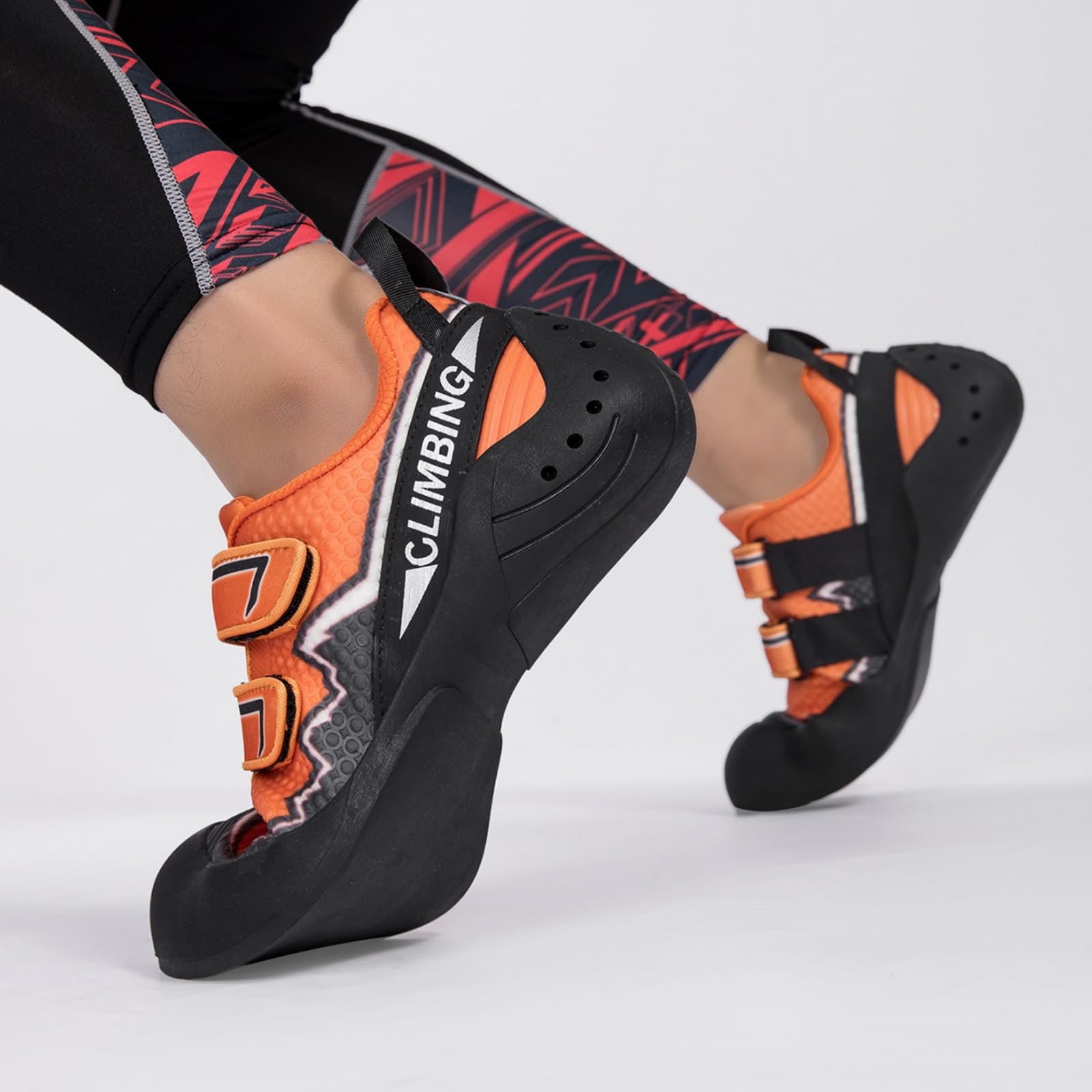 Zapatillas De Escalada Zapatillas De Escalada En Roca para Principiantes para Interior Y Exterior para Hombres Y Mujeres con Doble Correa Y Ligeras