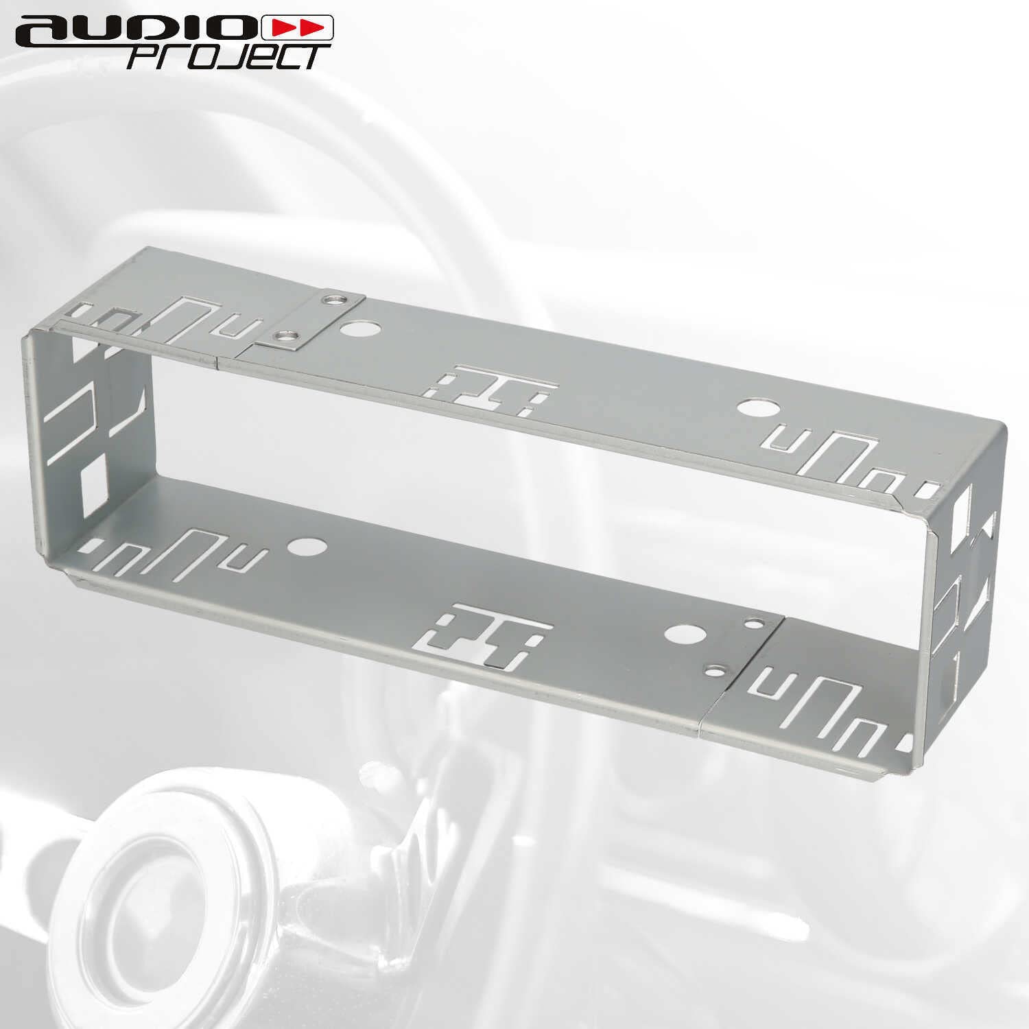 Cornice Metallica Per Autoradio 1 DIN - Universale, 182x53mm, Montaggio ISO - Foto 10