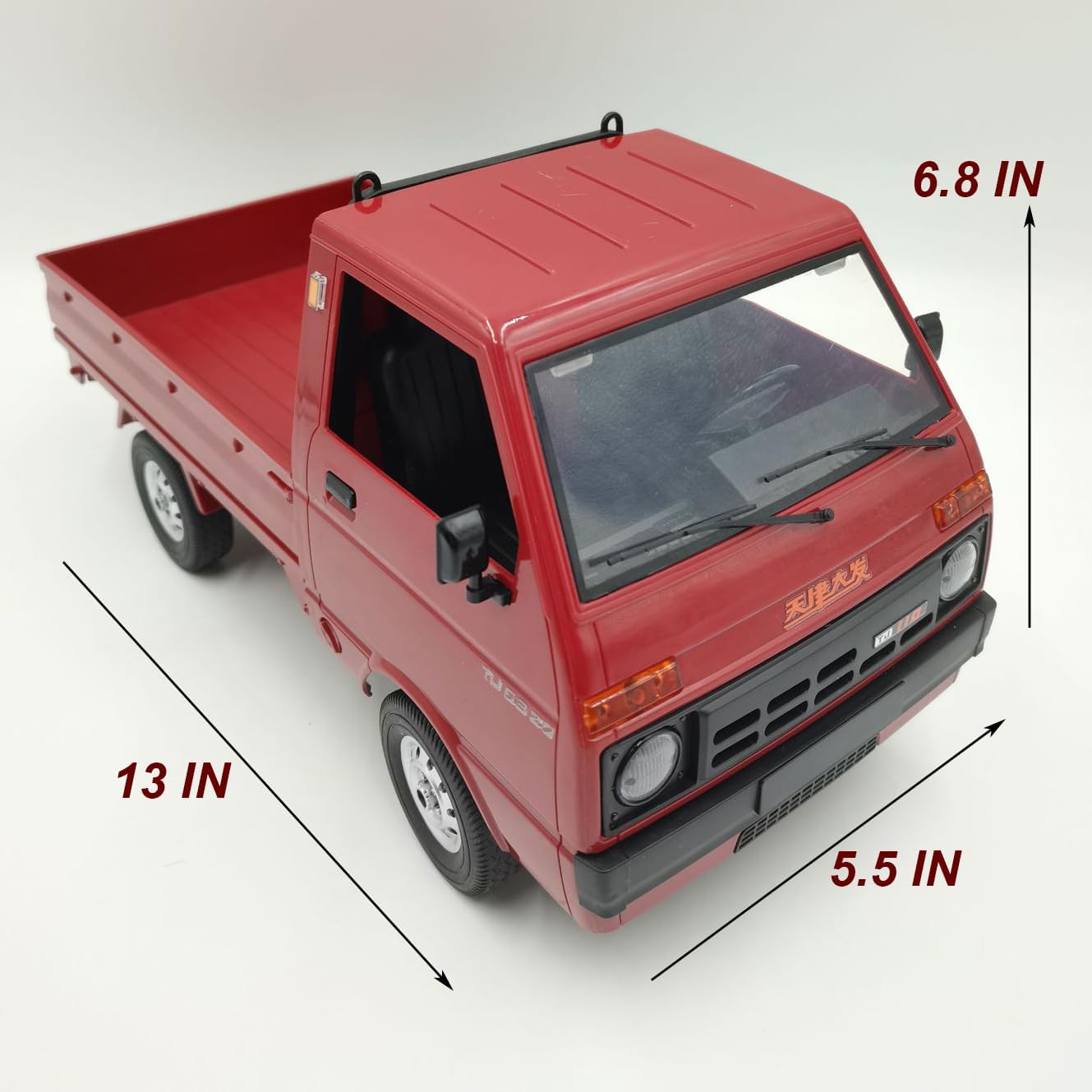 RC Kei Truck WPL RC Car 1/10 Remote Control Drift Car WPL D22 RTR RWD Carry Pickup 2.4G Proportional Throttle Steering Dual Rate 260 Motor Upgraded Chassis Gearbox Hobby Toy